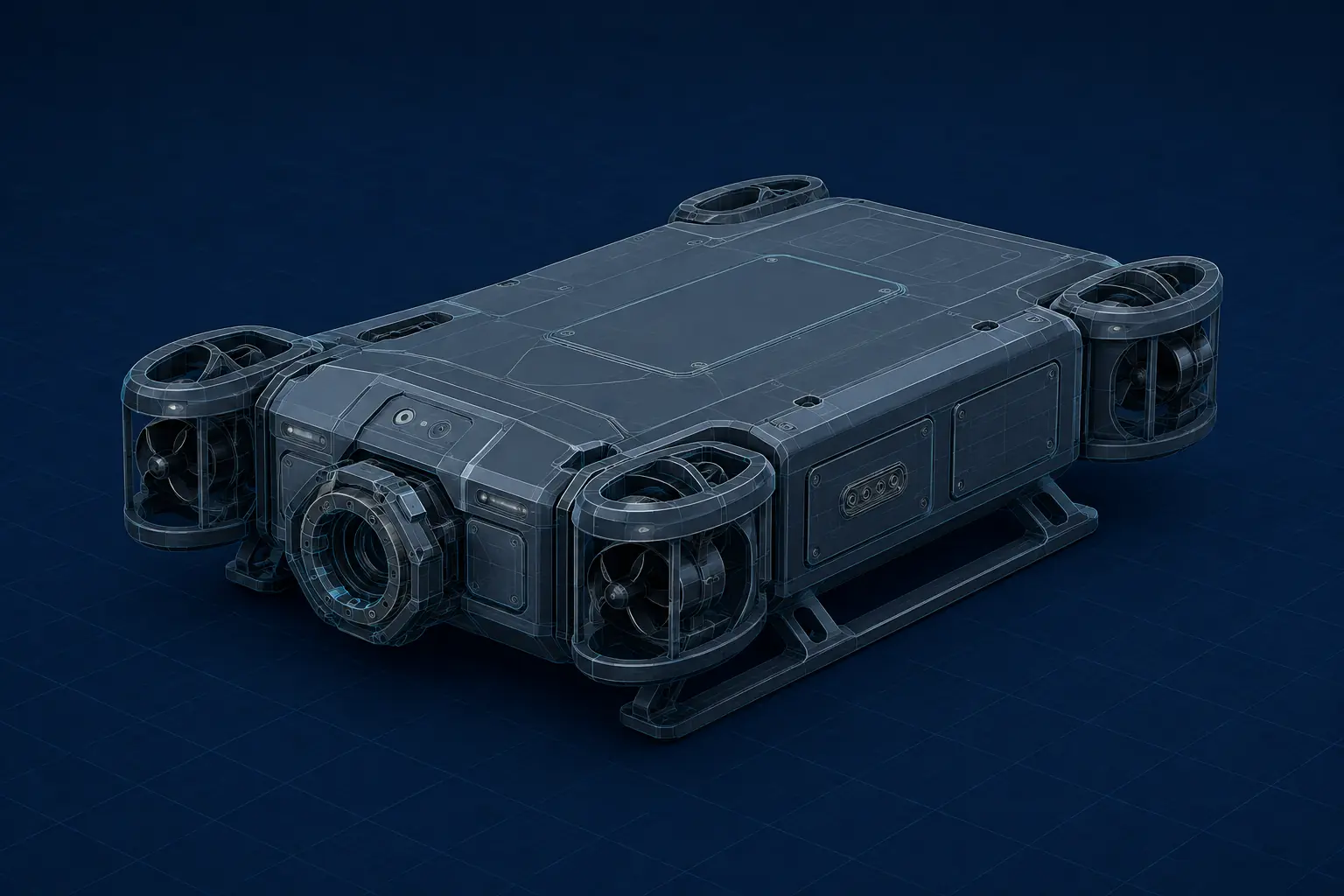 AndraCharge indicative technical wireframe